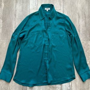 Express Women’s Button Down Shirt | The Portofino Shirt - Size M